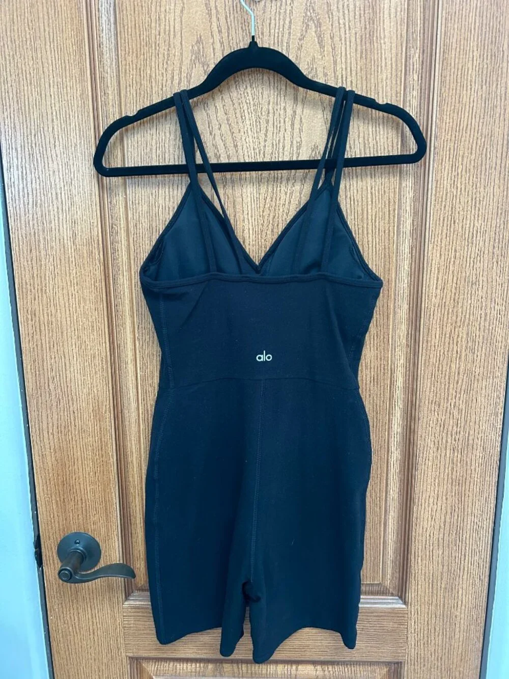 ALO Yoga Alosoft Suns Out Onesie – Black – Small